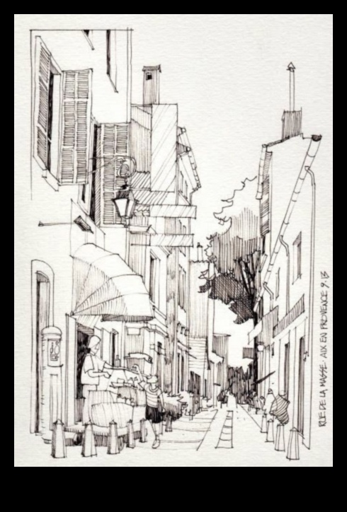 Ielu ainas: Pilsētvides pulsa attēlošana zīmējumos