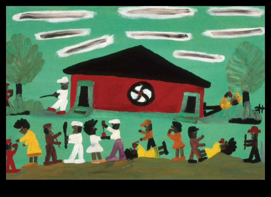 Amerikāņu tautas māksla Inovācijas tradīcija 2 Amerikāņu tautas māksla: Tradīcijas un inovācijas autsaideru mākslā