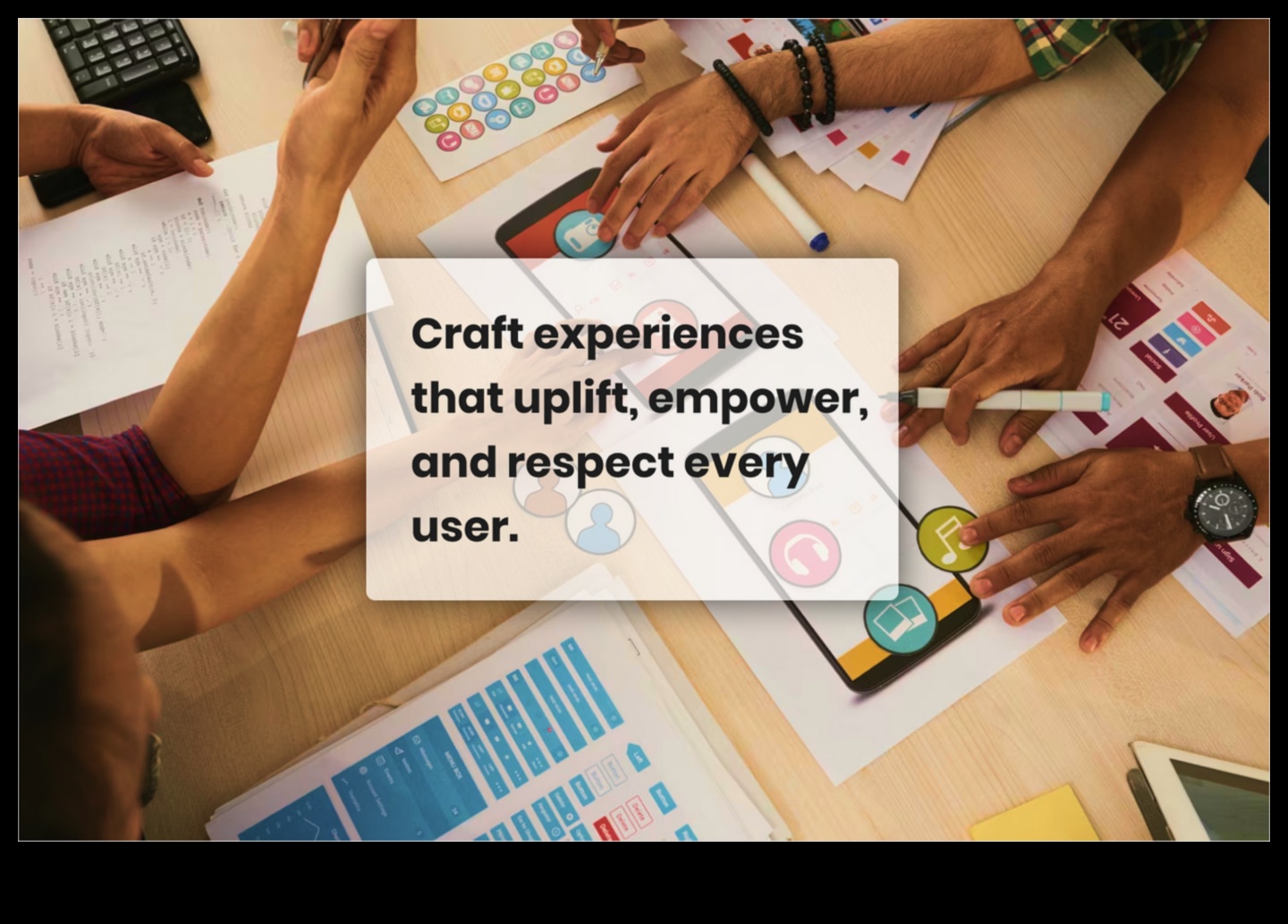 Uz lietotāju orientēta ētika: neaizmirstamas un atbildīgas pieredzes radīšana